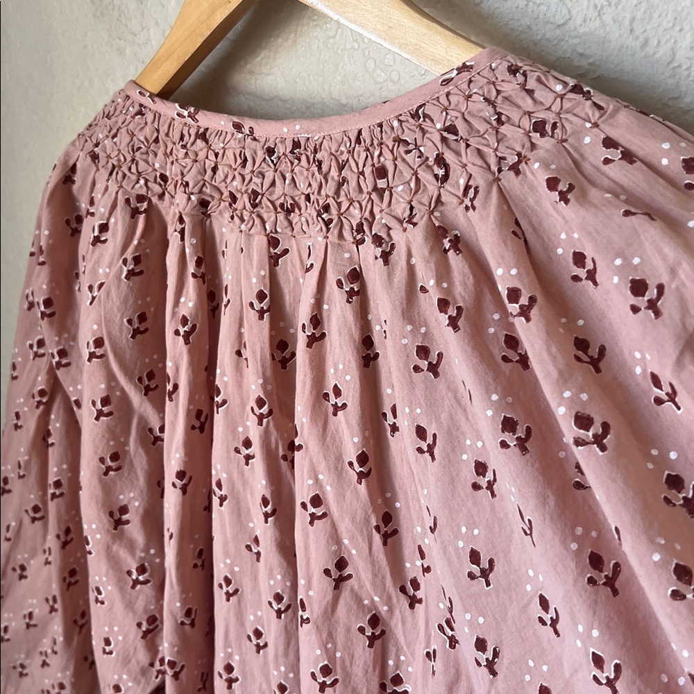 Cleobella mauve rue peasant blouse - Picture 9 of 9